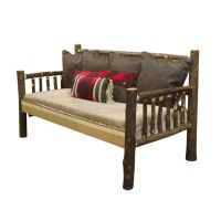 Real Hickory Log Daybed