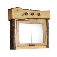 Real Hickory Rustic Medicine Cabinet