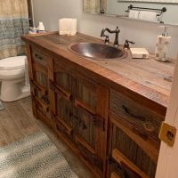 Reclaimed Heritage Laramie Barn Wood Vanity