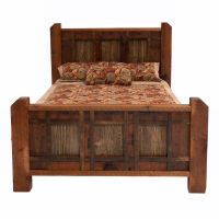Reclaimed Heritage Richland Barn Wood Panel Bed