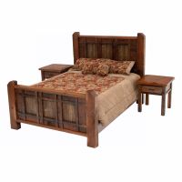 Reclaimed Heritage Richland Barn Wood Panel Bed