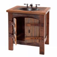 Reclaimed Heritage Teton 2 Door Barn Wood Vanity