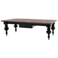 Reclaimed Wood Cottage Dark Coffee Table
