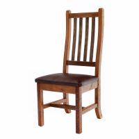 Reclaimed Heritage Curved Back Barn Wood Dining Chair