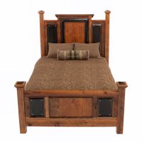 Red River Rustic Reclaimed Tombstone Bed