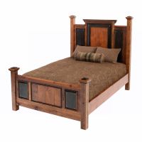 Red River Rustic Reclaimed Tombstone Bed