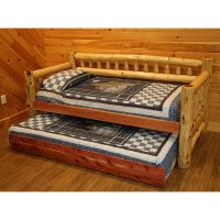 Rust Valley Red Cedar Daybed & Trundle