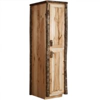 Real Hickory Rustic Linen Closet