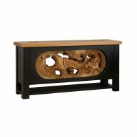 Golden Reef Oval Console