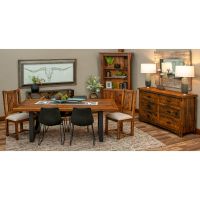 River Rustic Barnwood Dining Chair