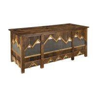 Rocky Mountain Barnwood Kneehole Desk