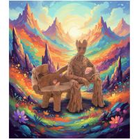 Our Root Man is a multi-dimensional traveler, pausing between worlds to share his timeless stories from the heart of nature.