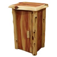 Rust Valley Red Cedar 1 Door Nightstand