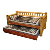 Rust Valley Red Cedar Log Daybed