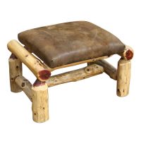 Rust Valley Red Cedar Santa Fe Ottoman - Palomino Tobacco