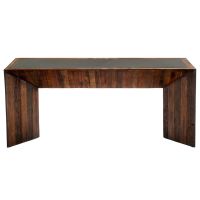 Rustic Chic Console Table shown in Natural Reclaimed Wood