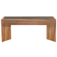 Rustic Chic Console Table shown in Golden Walnut