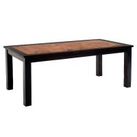 Rustic Hammered Copper Homestead Table