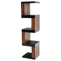 Rustic Modern Reclaimed Wood Stackable Bookcase