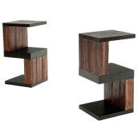Rustic Modern Reclaimed Wood Stackable Bookcase
