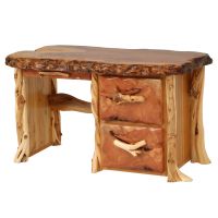 Rustic Redwood & Juniper File Desk