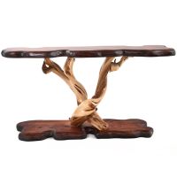 Rustic Redwood & Juniper Sofa Table