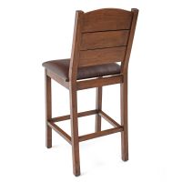 Farmhouse Charm Barnwood Bar Stool