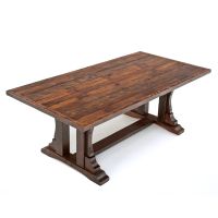 Rustic Oak Barn Wood Dining Table