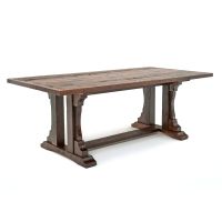 Rustic Oak Barn Wood Dining Table