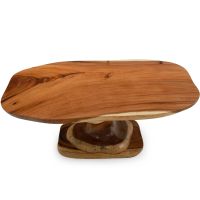 Rustic Craved Coffee Table
