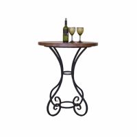 S-Design Hammered Copper Bistro Table