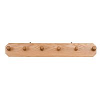 Saranac Hickory Pegged Wall Rack