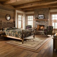 Natural Wood Bed: Some lifestyle images are created with AI for visualization purposes. Crafted from natural solid wood, each piece is unique and will vary.