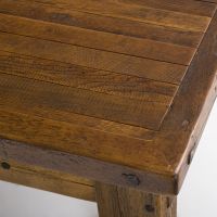 Stony Brooke Rustic Reclaimed Extension Dining Table