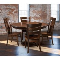 Sherwood Forest Deep Bend Dining Side Chairs (pictured on left & right)