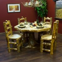 Aspen Lodge Log Side Chair