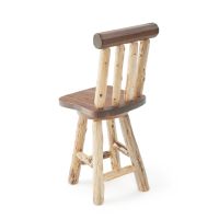 Black Walnut Side Stool- Back
