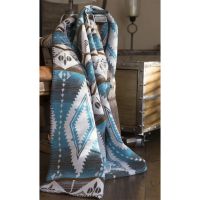 Turquoise Earth Throw