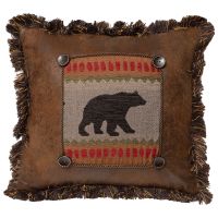 Maple Lake Bear Pillow