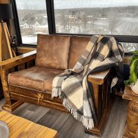 Sawmill Royal Timber Loveseat