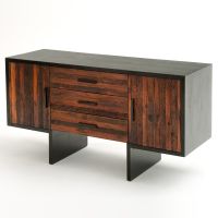 Soft Modern Sideboard - Natural Reclaimed Wood