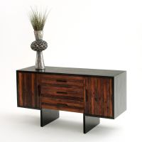 Soft Modern Sideboard - Natural Reclaimed Wood
