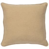 Solid Crème Euro Sham