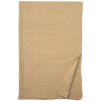 Solid Crème Throw Blanket