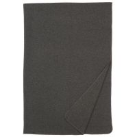 Solid Greystone Throw Blanket