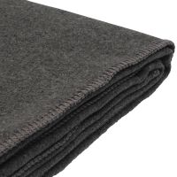 Solid Greystone Throw Blanket