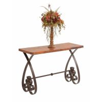 Southern Hammered Copper Sofa Table