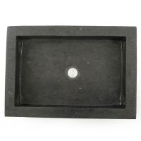 Black Basin Stone Sink