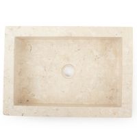 Ivory Basin Stone Sink