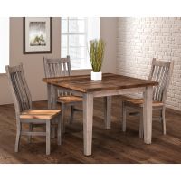 Stonehouse Manor Reclaimed Dining Collection - Driftwood Table Base & Chair Frame Finish